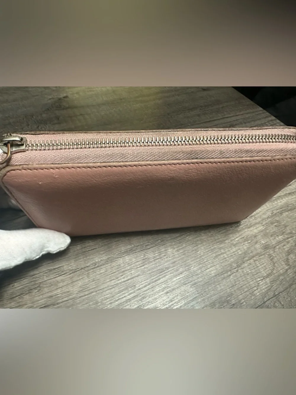 Louis Vuitton Blush Pink Zip Wallet AS-IS Rehab